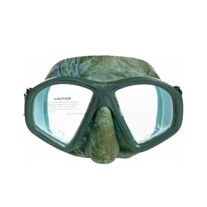Labrax Maske Şnorkel Set Yeşil Kamuflaj 