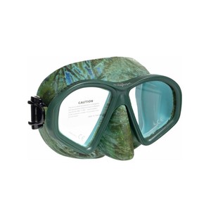 Labrax Maske Şnorkel Set Yeşil Kamuflaj 