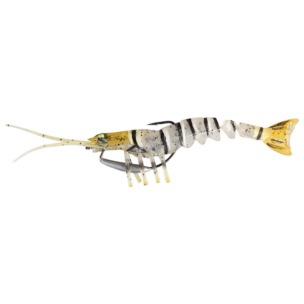 Savage Gear Manic Shrimp RTF V2 - 1,3g Weichköder Mit Jighaken Für Salzwasser