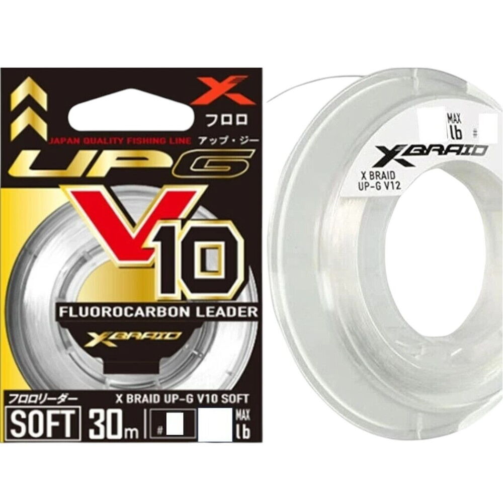 X Braid Up-G V10 22Lb #5 30M Fluorocarbon
