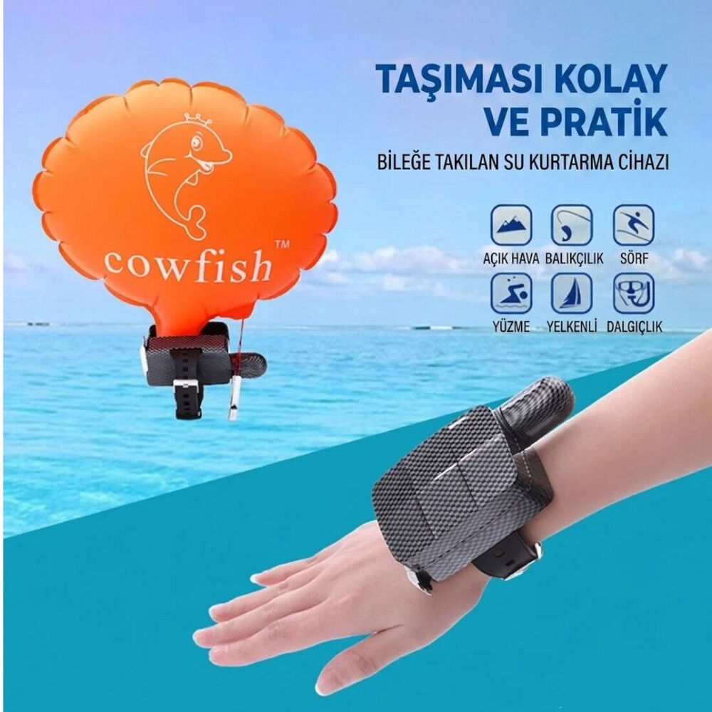 Shufa Cowfish Can Kurtarma Bilekliği