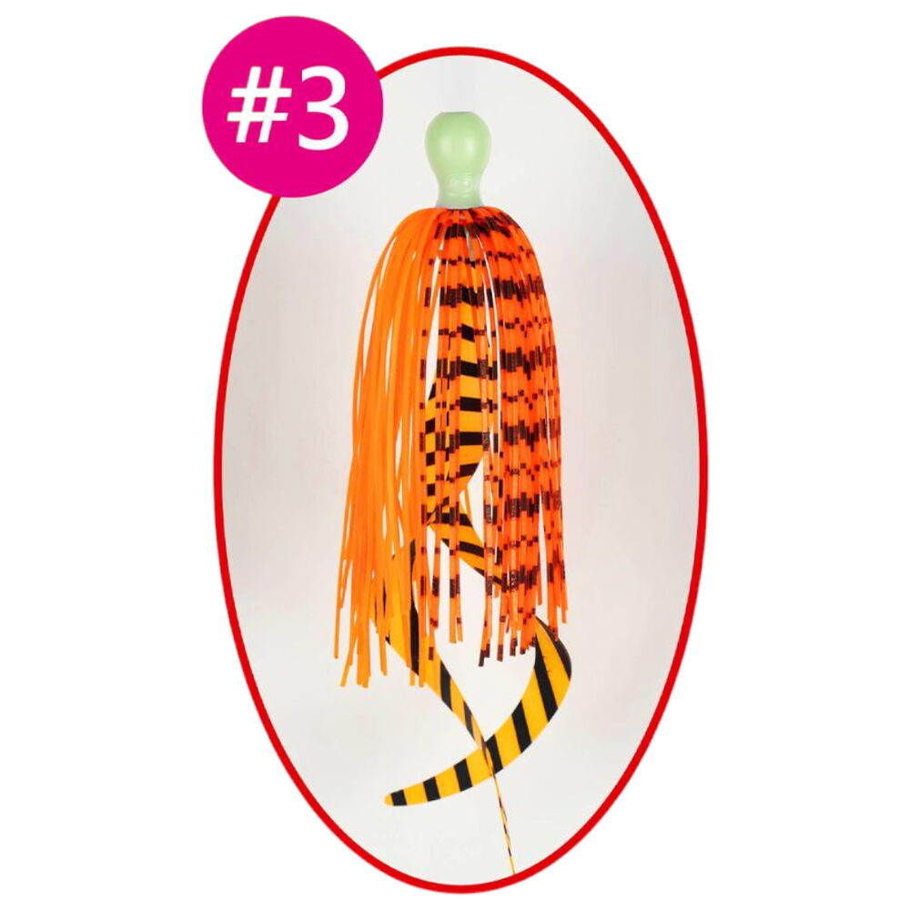 JiggingMaster Gangster Tango S Black/Orange #2 5/0