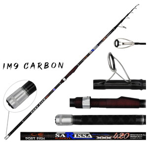 Portfish Sarissa 420cm Surf Kamış Karbon Fuji 250g