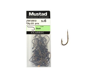 Mustad 5993 No:6 50 Pcs İğne