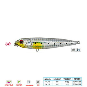 Wily PANCHO CL:60 100mm 14,5gr Top Water