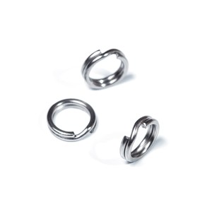 Molix Stainless Split Ring Size:6 10 Pcs