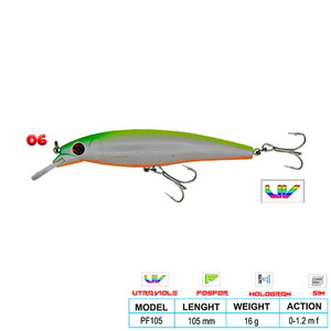 Wily DEEP DIVER CL:06 105mm 16gr Floatıng 0-1.2 m