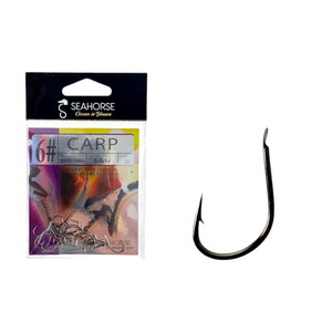 Sea Horse Carp Ssh70-759Bn B.Nicel #6 Pcs:20