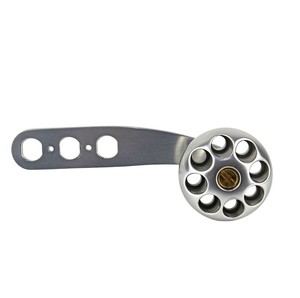  Accurate Reel Handle H-60 Silver Knob