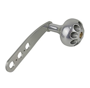  Accurate Reel Handle H-60 Silver Knob
