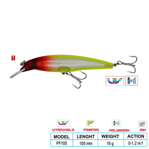 Wily DEEP DIVER CL:11 105mm 16gr Floatıng 0-1.2 m
