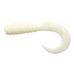 Mister Twister 6 Cm Beyaz Silikon 10 Lu Pkt #1