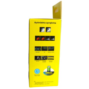 Gold Orıon Çok Fonksiyonlu Sensörlü Kafa Lambası #5