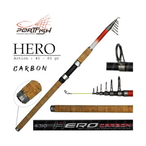 Portfish Hero Carbon  360 cm 40-80 gr Kamış