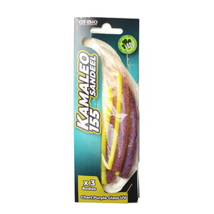  GT-Bio 3x Bodies Kamaleo Sandeel 155- Chart Purple Glass UV