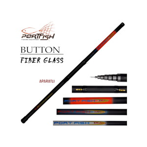 Portfish Button Aparatlı Göl Kamışı 500 cm