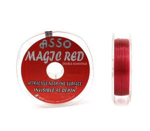Asso Magic Red 0,18mm 100m Misina