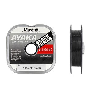 Mustad Ayaka Black Power Allround 0,45mm 100mt