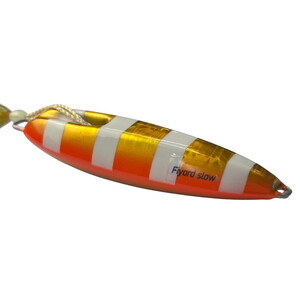 Sea Horse Custom İnchiku Jig OrangeZebraGlow 180gr #4