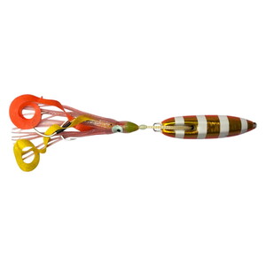Sea Horse Custom İnchiku Jig OrangeZebraGlow 180gr #1