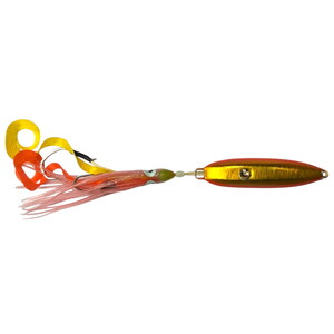 Sea Horse Custom İnchiku Jig OrangeZebraGlow 180gr #2