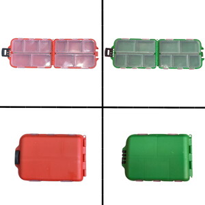  Shufa Kare Balıkçı İğne Jighead Klips Kutusu