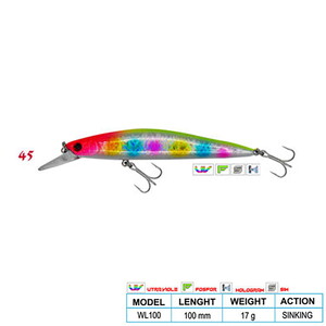 Wily Deep Swimmer CL:45 100mm 17gr Sinking