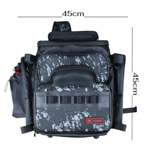  Noeby Super Boy Lux Gri Kamuflaj Sırt Çantası