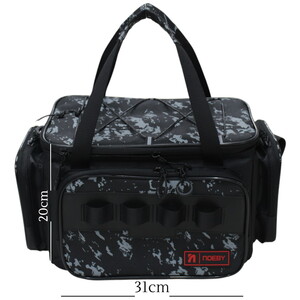  Noeby Gri Kamuflaj Spin Çantası Küçük