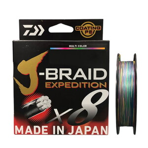 Daiwa J-Braid Expedition 0,10 Mm 300 Mt Multi