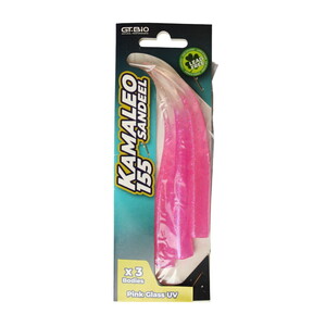  GT-Bio 3x Bodies Kamaleo Sandeel 155- Pink Glass UV