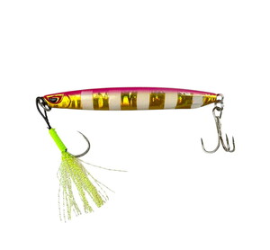 Sea Horse SS Special 30gr Jig Pink Gold Zebra Glow