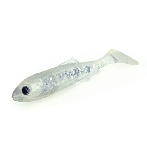  Molix Rt Shad 4.5' 4 Pcs Ghost Silver Flake