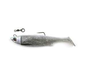  Savage Gear 3d Tpe Minnow Jig 23gr 10cm White Glit