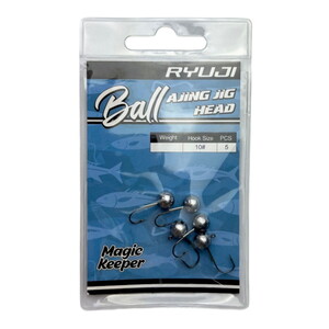 Ryuji Ball Ajing Jig Head 1 gr No:10 5 Pcs #3