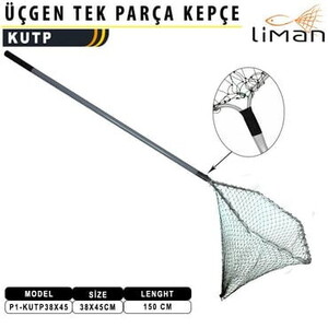 Liman Üçgen Tek Parça Misina Kepçe 38x45X150 cm