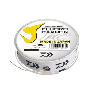 Daiwa J Fluorocarbon Leader 0.26mm 8 Lb 100 m