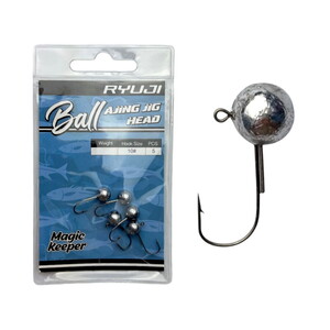 Ryuji Ball Ajing Jig Head 2 gr No:10 5 Pcs #1