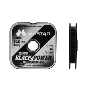 Mustad Ayaka Black Power Tournament L. 0,08mm 100m