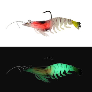 Sea Horse Flexy Shrimp 7cm 8gr Real Shrimp Glow