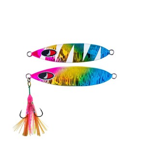 Noeby 1005n 95mm 100g Nj006 Glow Rainbow Slow Jig