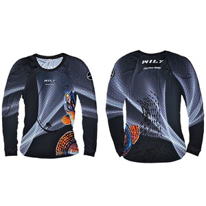 Wily Wear UV T-Shirt Partition Gray M
