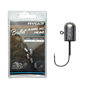 Ryuji Bullet Ajing Jig Head 0,8gr No:10 5 Pcs #1