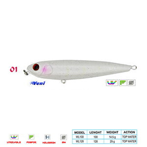 Wily PANCHO CL:Mor Yanak UV 100mm 14,5gr Top Water