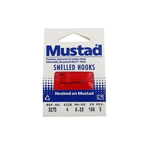  Mustad 3275 100 Cm 0,20 Mm No:4 5 Li Paket