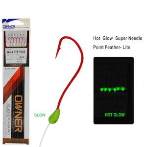 Owner 5230-463 Ghost Leader Walleye Plus Sz:2