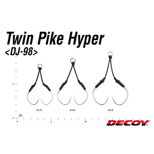 Decoy Twin Pike Hyper DJ-98 2/0 #3