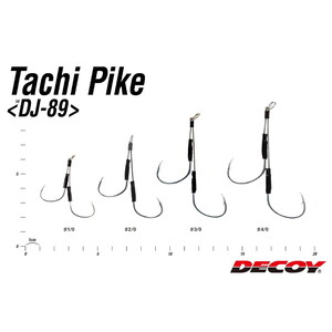 Decoy Tachi Pike DJ-89 1/0 #3