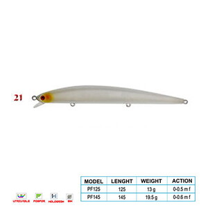 Wily CRAFTY CL:21 125mm 13gr 0-0.5m F