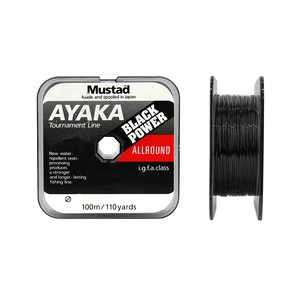 Mustad Ayaka Black Power Allround 0,80mm 100mt